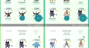 Conta de Pokémon GO