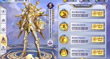 Conta Saint Seiya Awakening Shura Divino Reparado