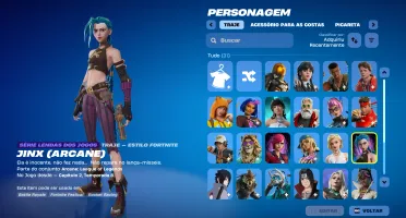 Conta Fortnite Jinx