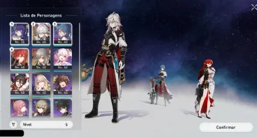 Conta de Honkai Star Rail Jing Yuan + Himeko