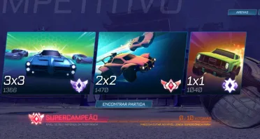Conta Rocket League Gc Com Recompensa Garantida E Caixas