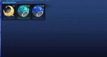 Conta Rocket League Gc Com Recompensa Garantida E Caixas