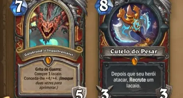 Conta antiga de Hearthstone