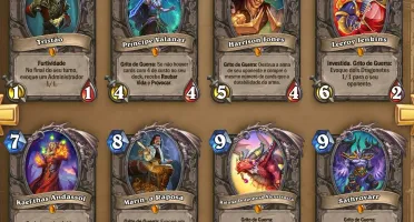 Conta antiga de Hearthstone