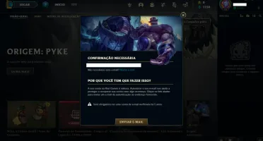 Conta Gold I Email Não Confirmado
