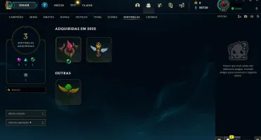 Conta LOL - Diamante IV, 58% de WR(E-MAIL NÃO VERIFICADO)