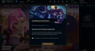 Conta LOL - Diamante IV, 58% de WR(E-MAIL NÃO VERIFICADO)