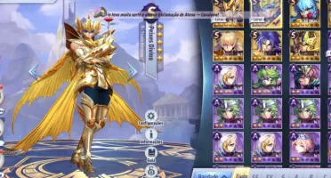 Conta Saint Seiya Novo Servidor!!!