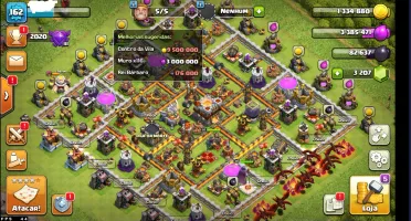 Conta de Clash Of Clans CV 11 - Quase Full