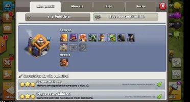 Conta de Clash Of Clans CV 11 - Quase Full