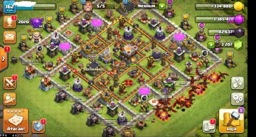 Conta de Clash Of Clans CV 11 - Quase Full