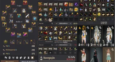 Conta black desert 665gs, recheada de items