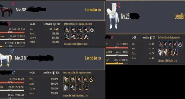 Conta black desert 665gs, recheada de items