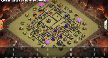 3 contas Clash of clans