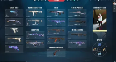 Conta Valorant com Karambit Saqueador