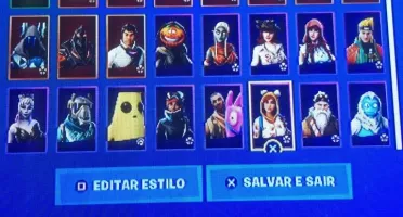 conta fortinite com salve o mundo
