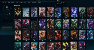 CONTA LOL - Platina 4 - 42 skins - (email não confirmado)