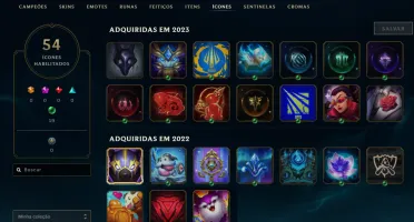 CONTA LOL - Platina 4 - 42 skins - (email não confirmado)