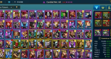 Conta Raid Shadow Legends com muito potencial