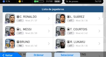 Conta PES 2018 MOBILE