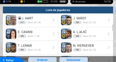 Conta PES 2018 MOBILE
