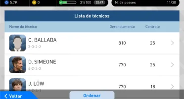 Conta PES 2018 MOBILE