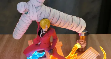 Sanji and Zoro One Piece 3D STL