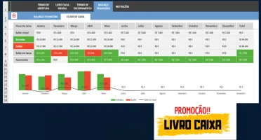 Planilha Livro Caixa Modelo Editável