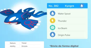 Kyogre 6IVs Normal/Shiny