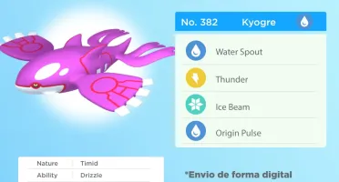 Kyogre 6IVs Normal/Shiny