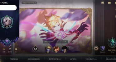 Conta wild rift platina lll + 25 skins