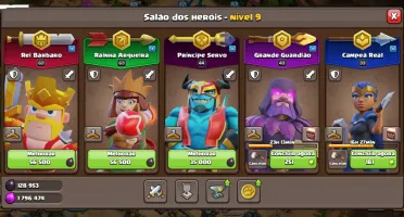 Cv15 Lendário raro - 1170 Gemas - 9 Equipamentos Épicos