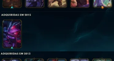 CONTA LOL PLATINA 4 - 49 CHAMPS - 11 SKINS LUX ELEMENT.