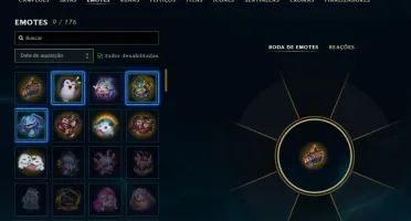 Prata, 4 Skins, Upada na Mão, Lol Lvl 35, 100% Segura