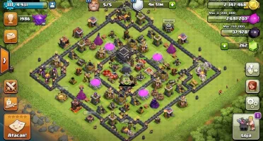 VILA - CLASH OF CLANS - 692 ESTRELAS/GUERRA