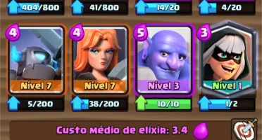 conta clash of clans/ clash royale
