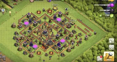 Conta Clash of Clans cv10 full