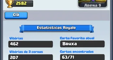 Conta clash Royale