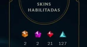 Conta Lol Lvl 743