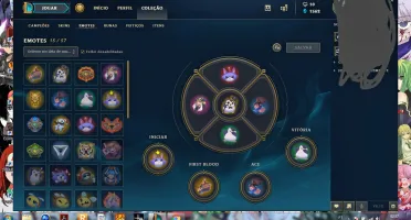 Conta league of legends GOLD3