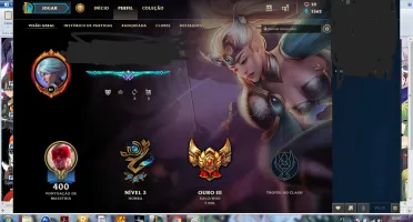 Conta league of legends GOLD3