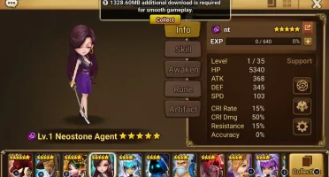 conta (dark Neostone Agent) + 2 nat 5