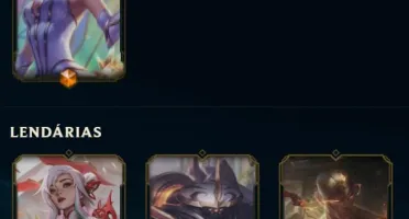 Conta lol esmeralda 3 + muitas skins