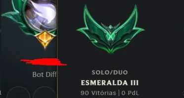 Conta lol esmeralda 3 + muitas skins