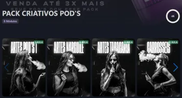 Pack 2025 - Artes de POD'S, VAPES, NARGULÉ e Tabacaria