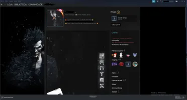 Conta CSGO prime com 5 medalhas