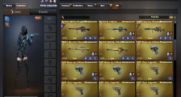 Conta Crossfire 41 vips e varias armas marechal supremo