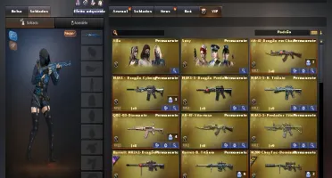 Conta Crossfire 41 vips e varias armas marechal supremo