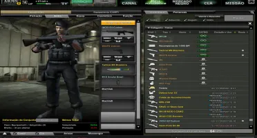 Vendo Conta Combat Arms Cap5 Varios itens permanente