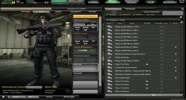 Vendo Conta Combat Arms Cap5 Varios itens permanente